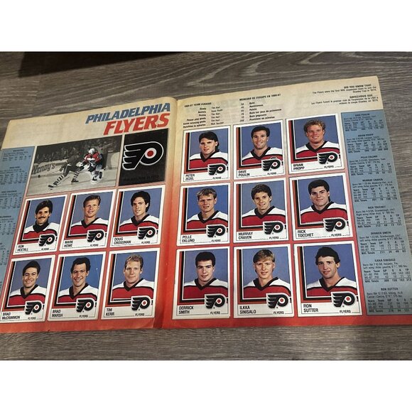 Hockey '87 Sticker Album Panini NHL Yearbook Paperback - Picture 6 of 12